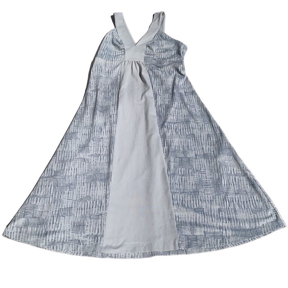 Patagonia Outdoor Sun Dress Stretch Cool Sport Mosaic Grey Black size XS - Picture 2 of 5